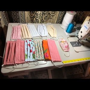 Travel mask %100 cotton 3 layers kids available